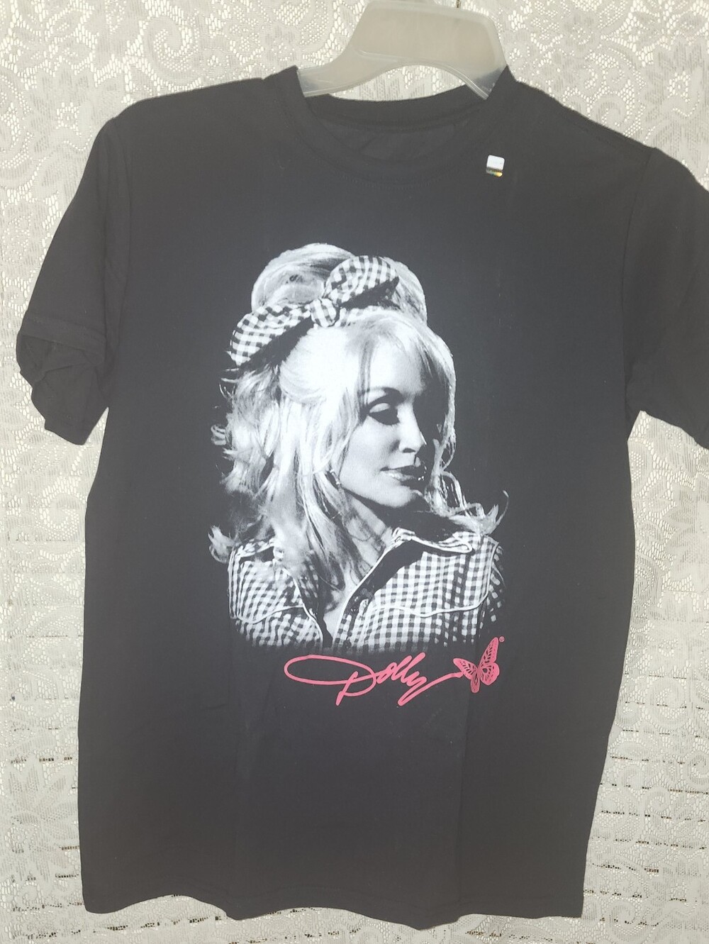 T-shirt with Dolly Parton print